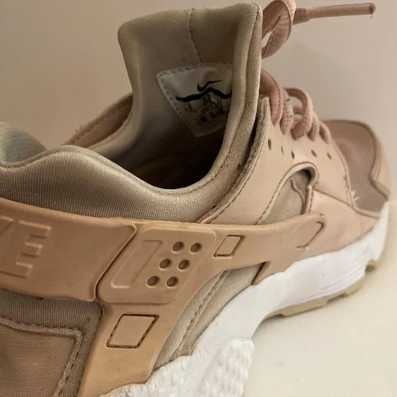 Nike Air Huarache Particle Pink Run SD Women’s 8 lace up tennis shoes sneakers - Picture 11 of 14